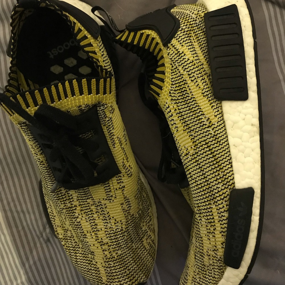 Primeknit Yellow Camo NMD